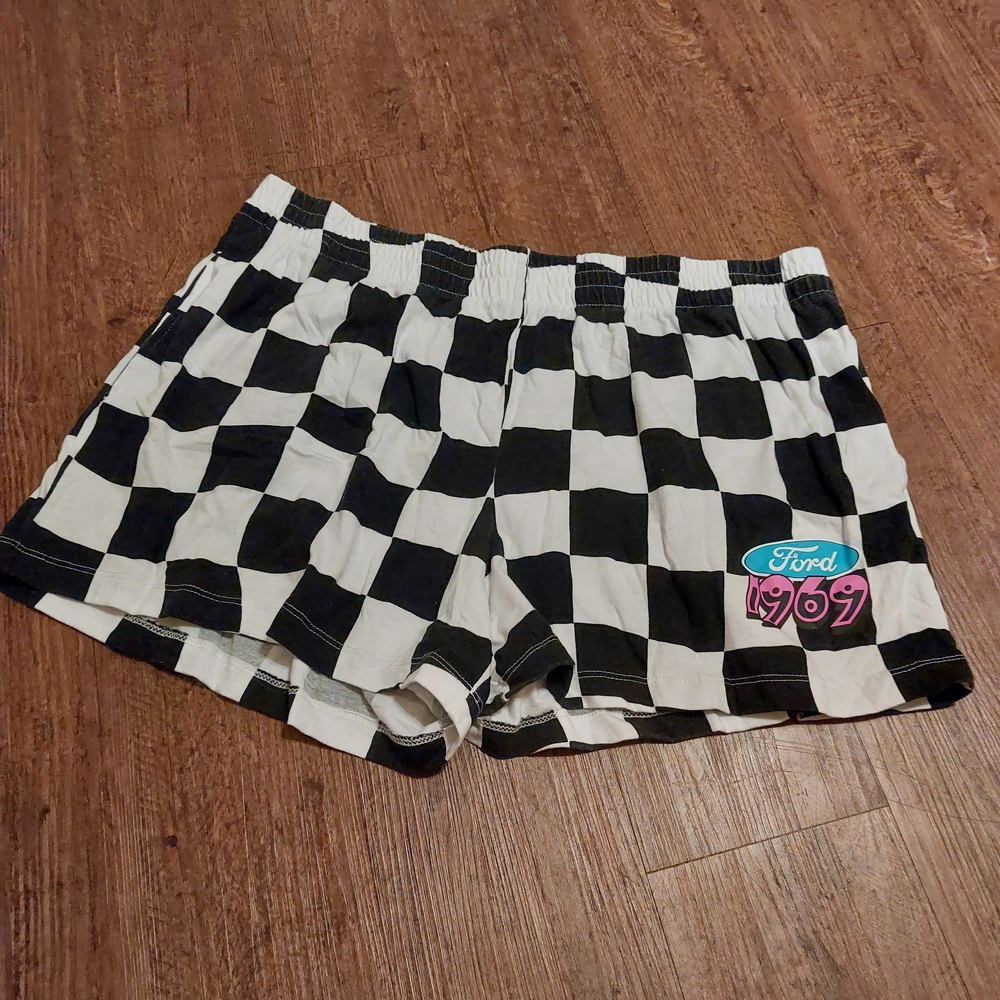 Checkered Women's Shorts
